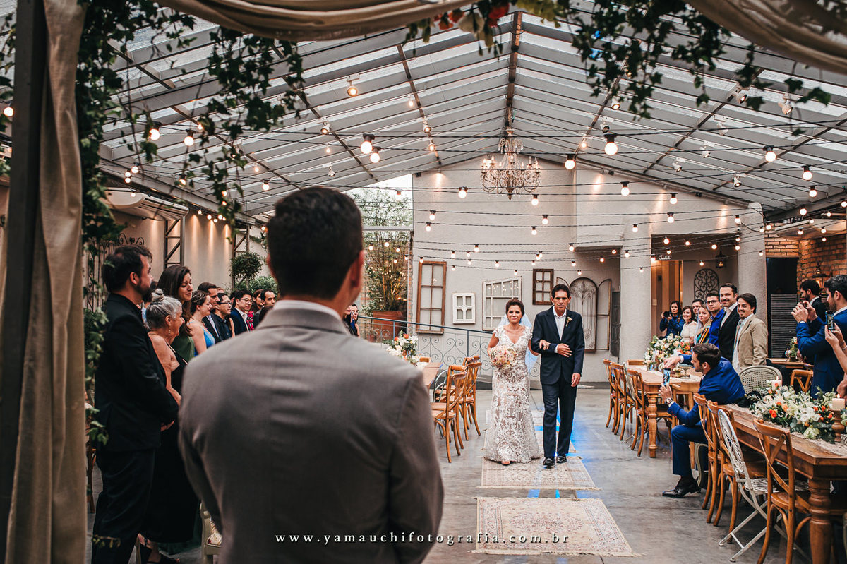 Casamento rústico na Casa Quintal