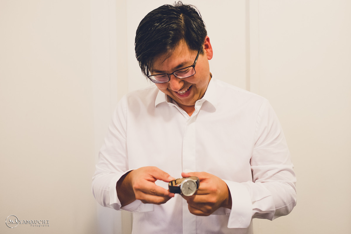 surpresa para o noivo