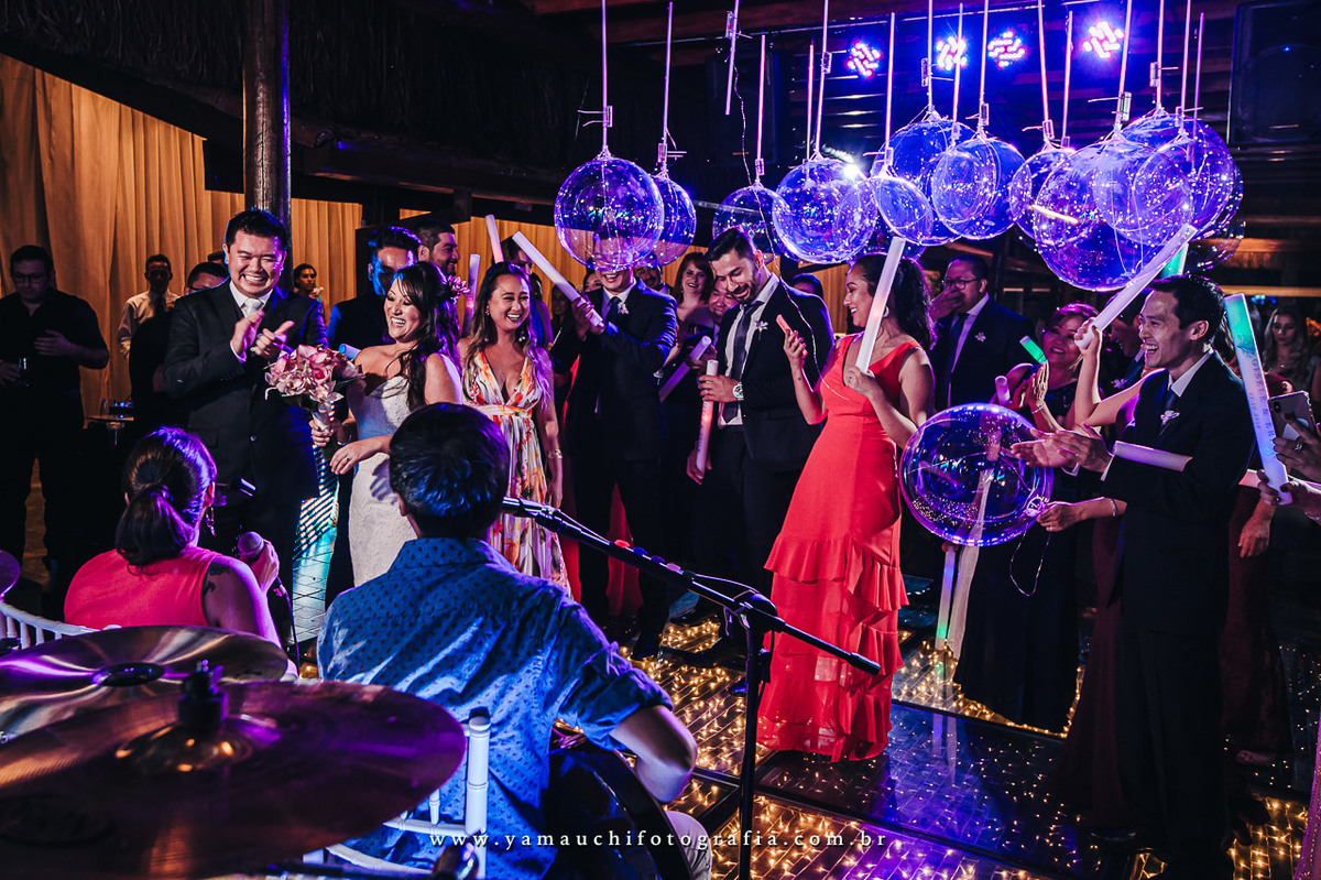 Convidados de casamento