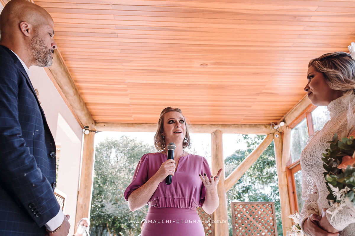 celebrante de casamento