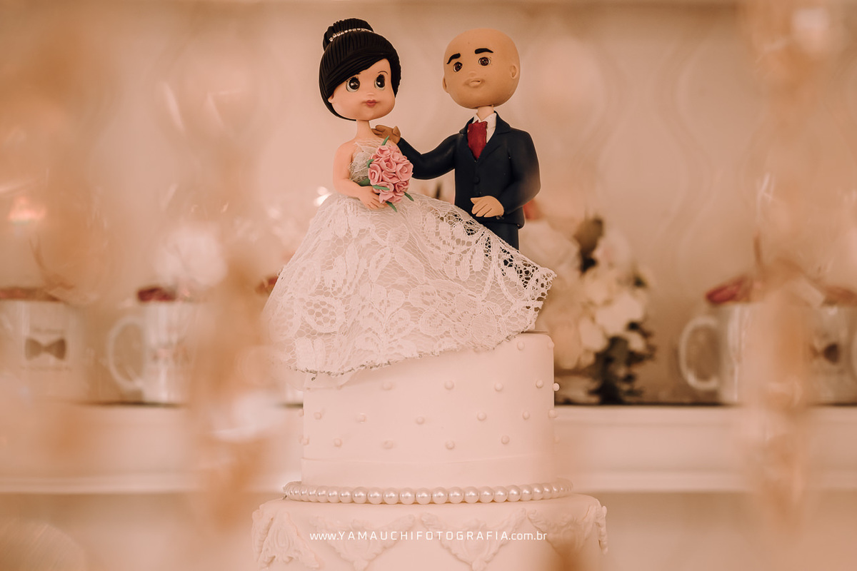 Topo de bolo personalizado