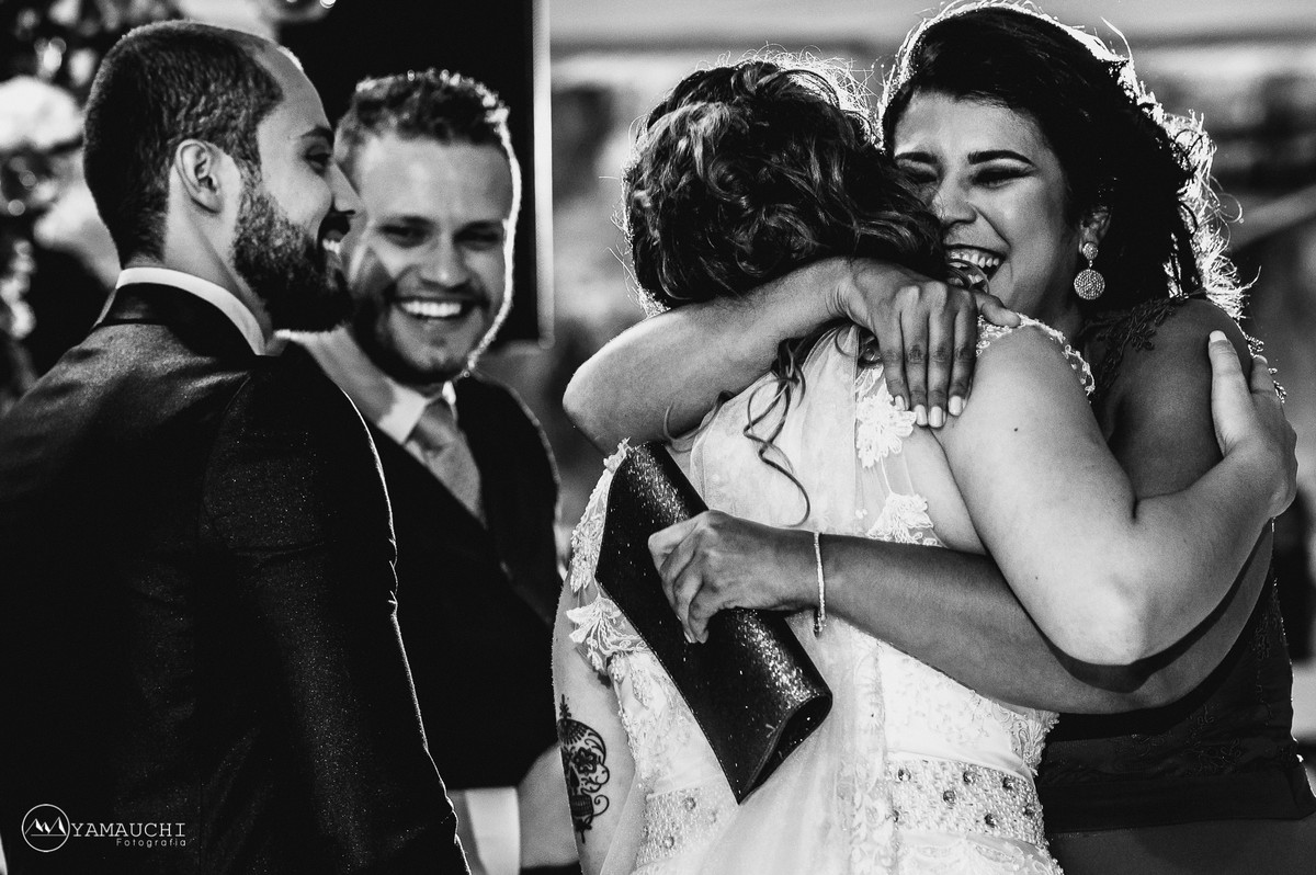 Abraço dos padrinhos