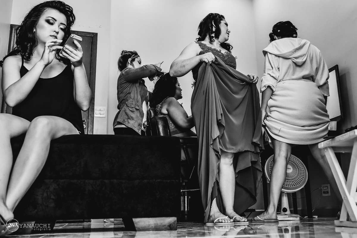 Making of com madrinhas