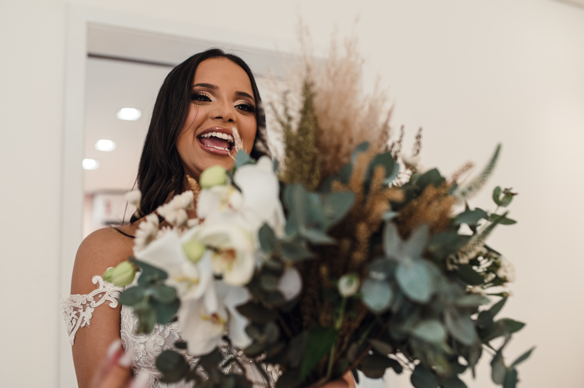 Buquê de flores para noiva