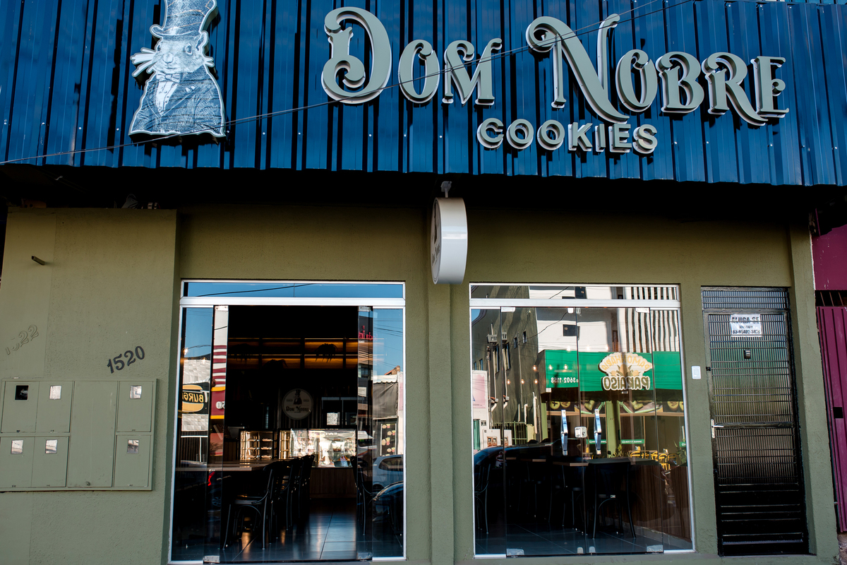 Fachada da empresa Dom Nobre Cookies