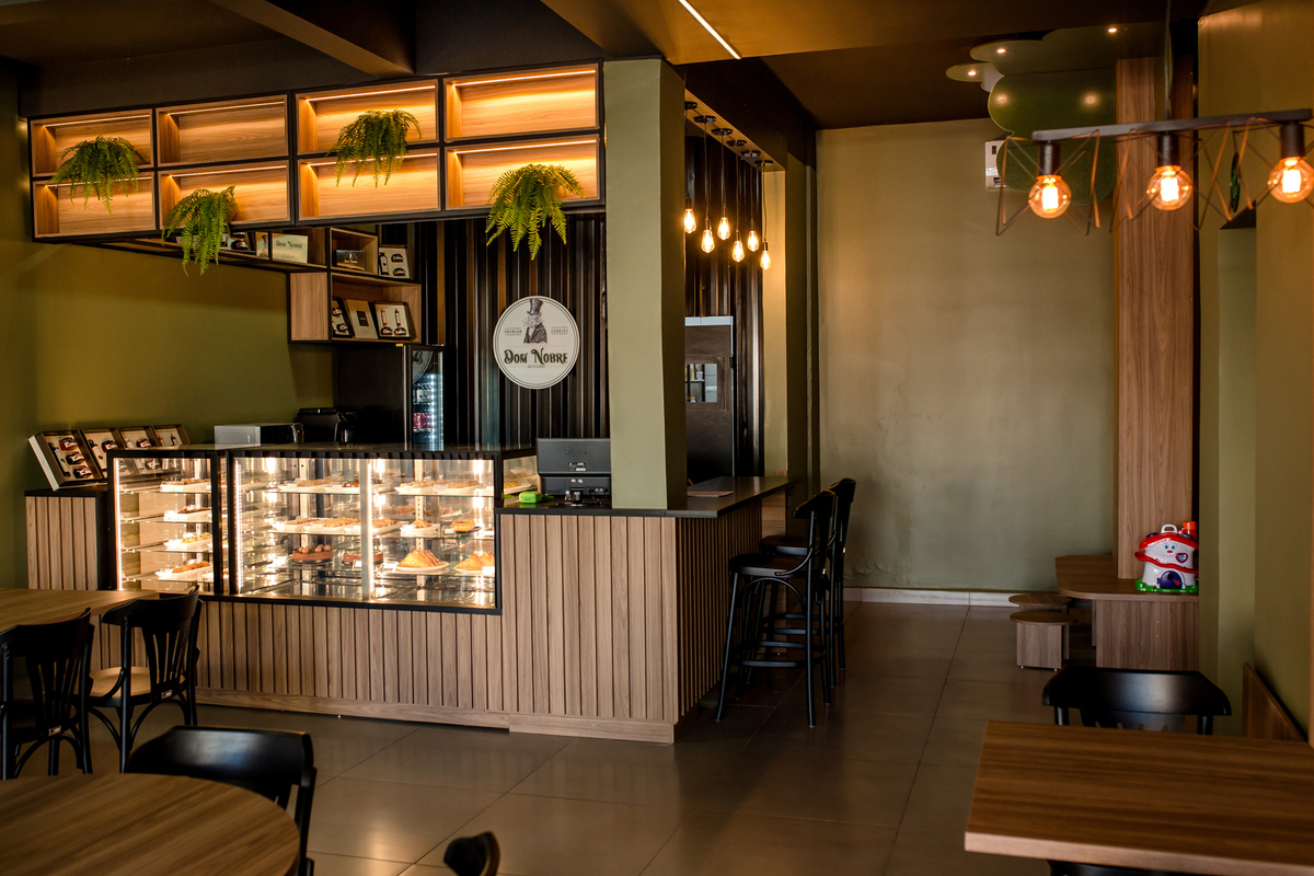 Lindo interior da Dom Nobre Cookies