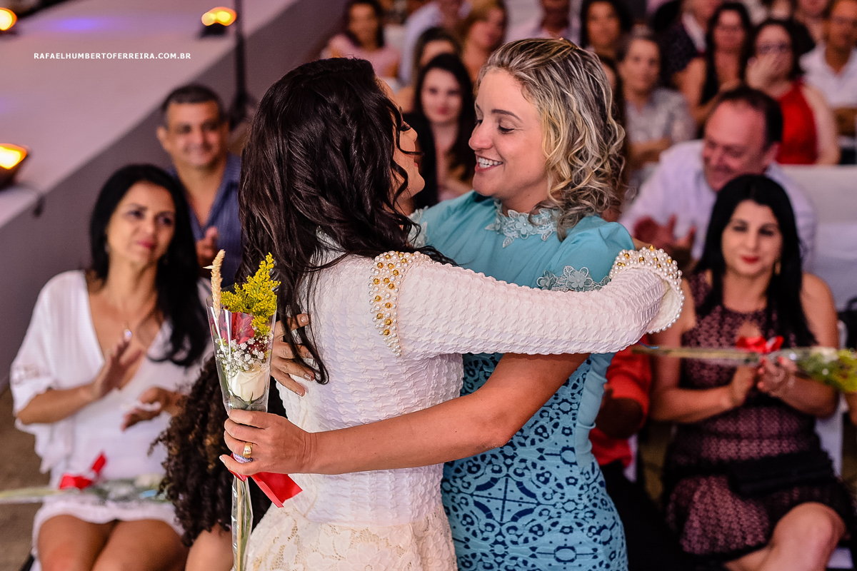 gratidão da formando a sua mãe
