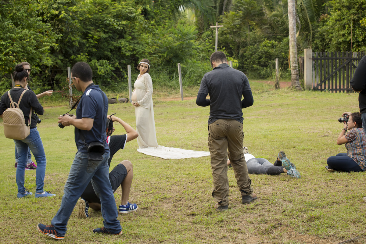 alunos do curso de fotografia em porto velho