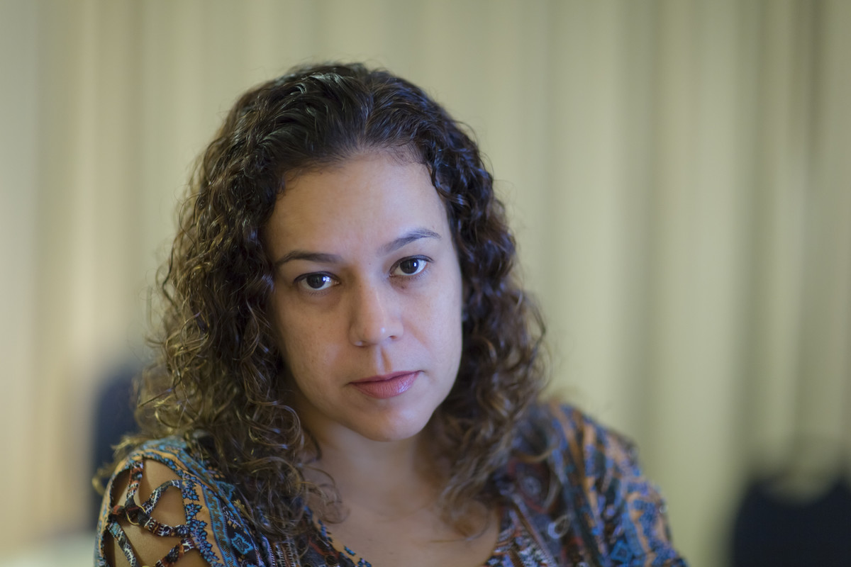 aluna do curso de fotografia