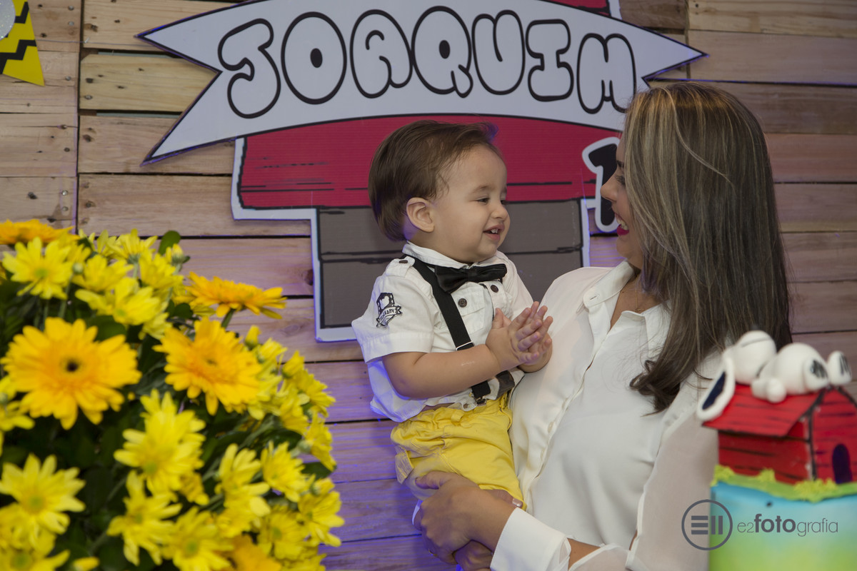 Festa de um ano com fotos da e2 fotografia