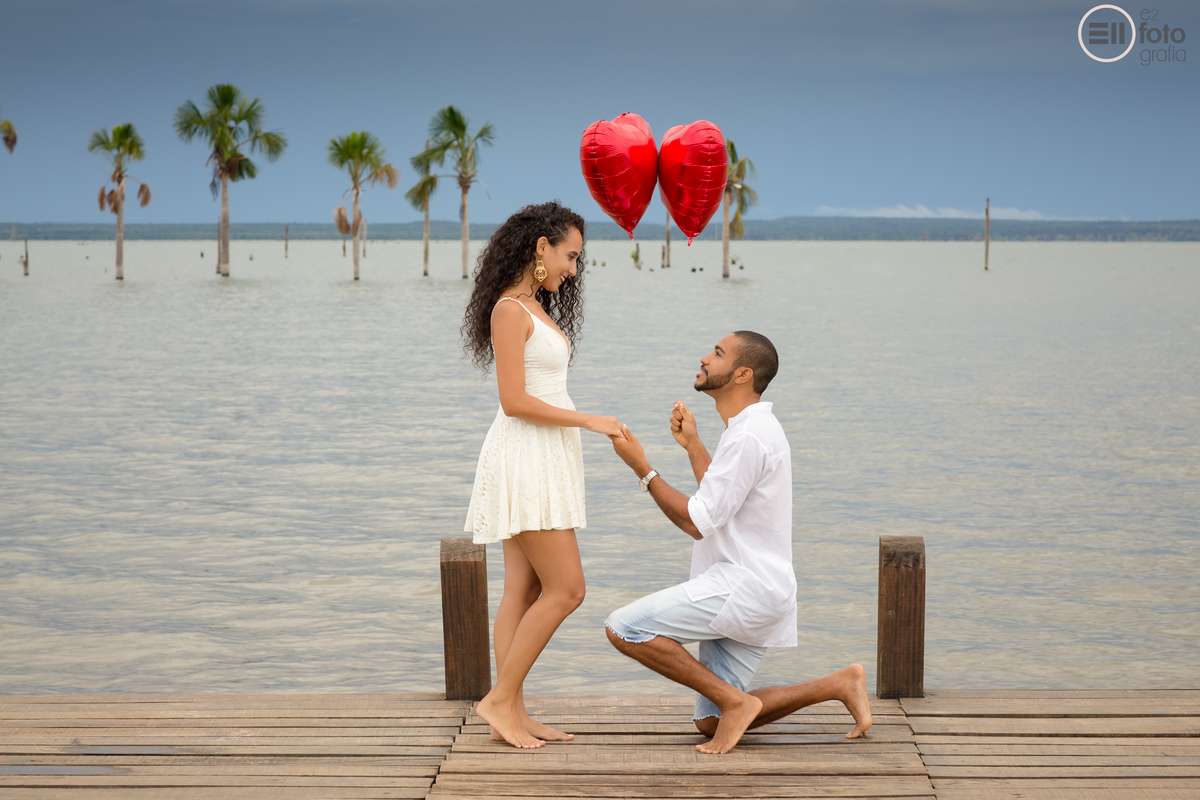 Ensaio romantico diferente