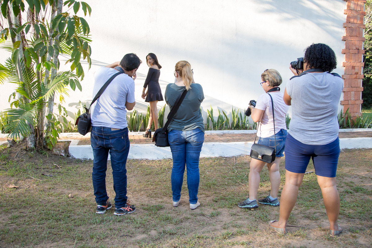 alunos do curso de fotografia em porto velho