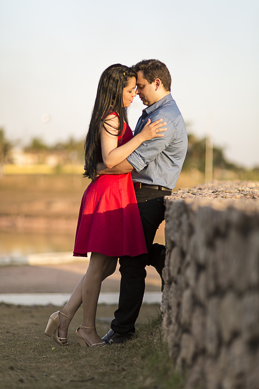 Uma cena de amor pelas lentes da E2 Fotografia