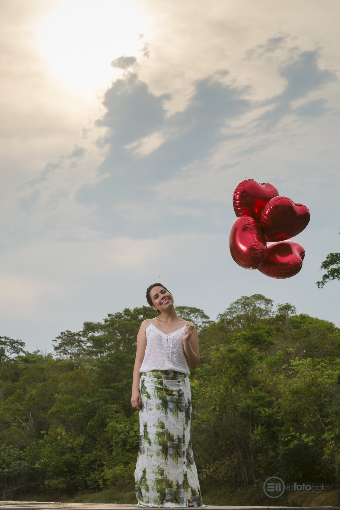 Ensaio Feminino - Por do Sol