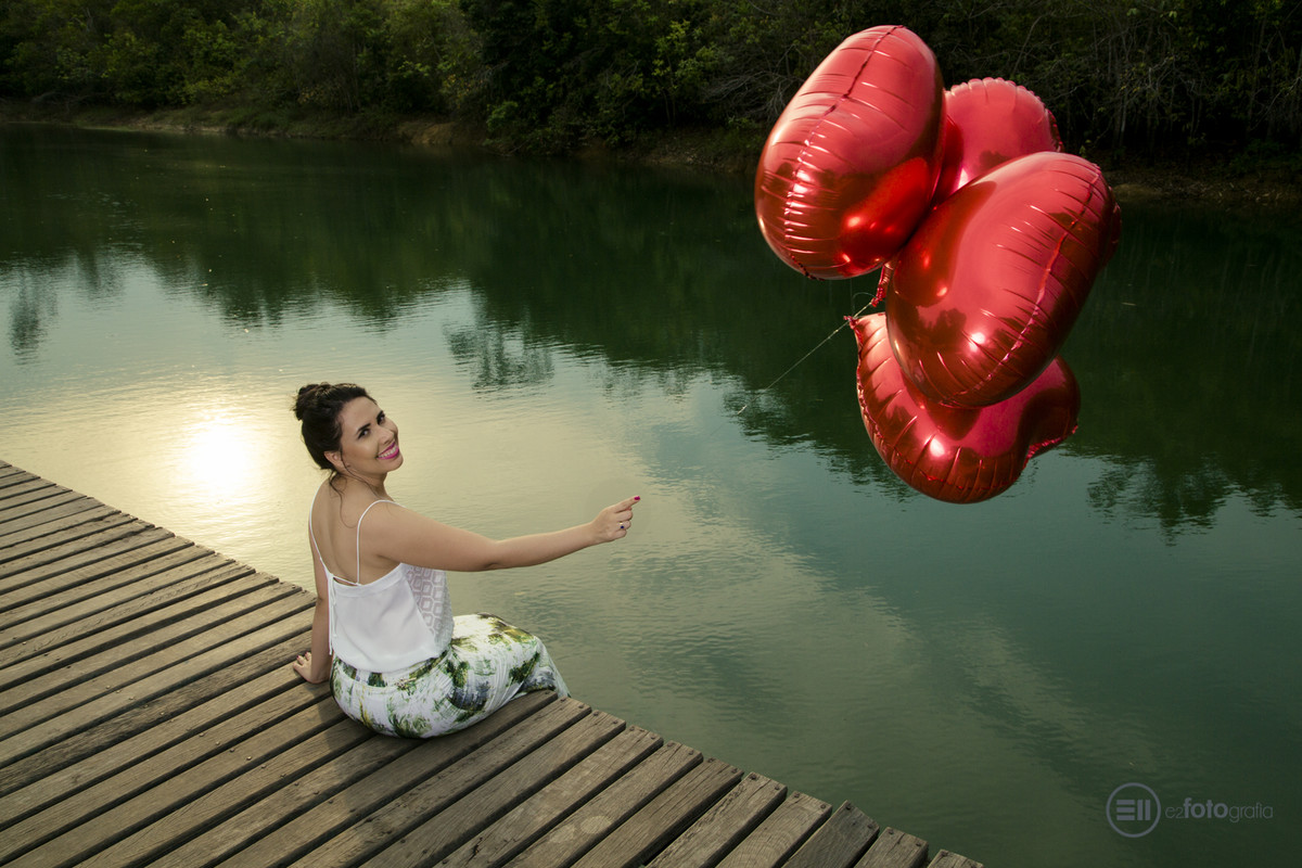 Ensaio Feminino - Por do Sol