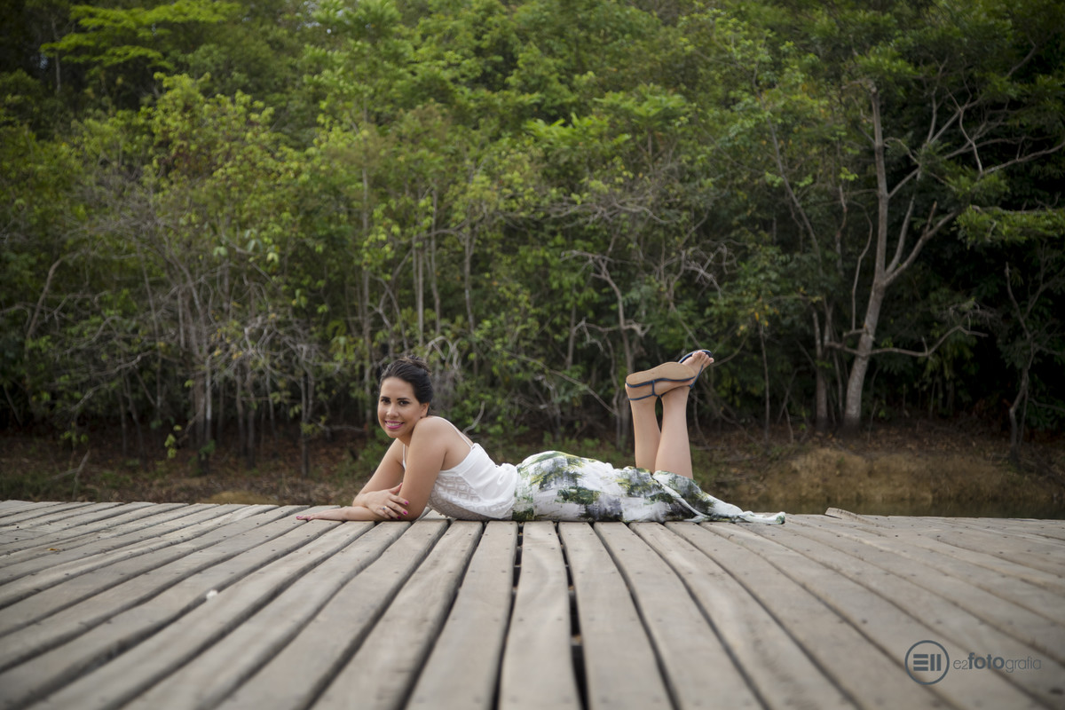 Ensaio Feminino - Por do Sol