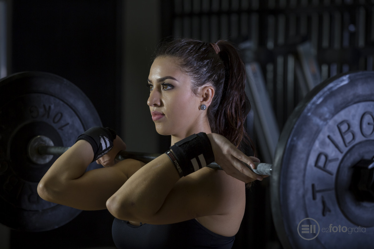 Vanessa no em seu Ensaio Crossfit em Porto Velho