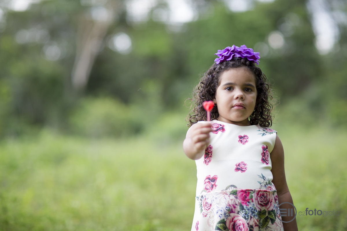 Ensaio da Sophia realizado na fazenda do Vovô