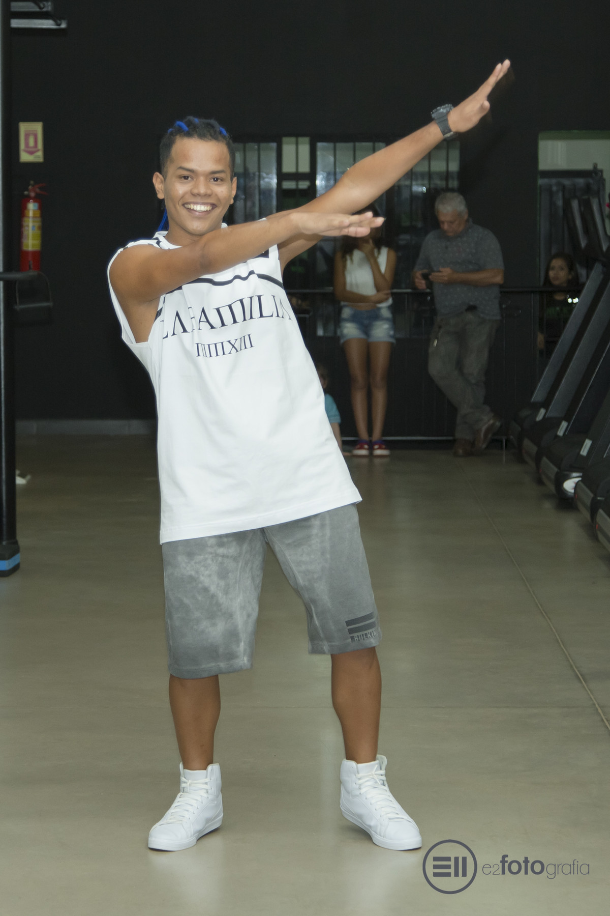 hulk academia recebe desfile