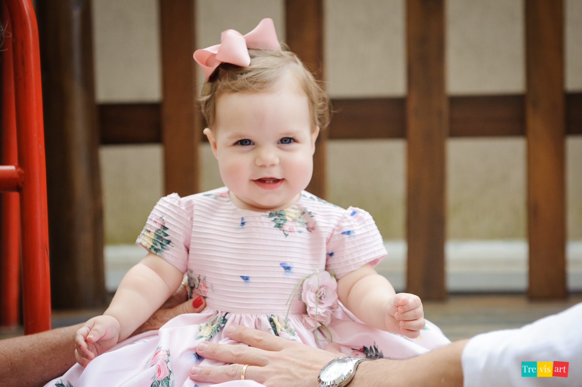 Foto Criança Em Festa De Aniversário Infantil Tema Jardim Das Borboletas