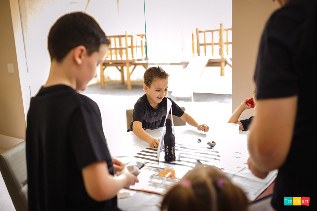 Foto festa de aniversario infantil de menino em condominio festa ao ar livre tema star wars