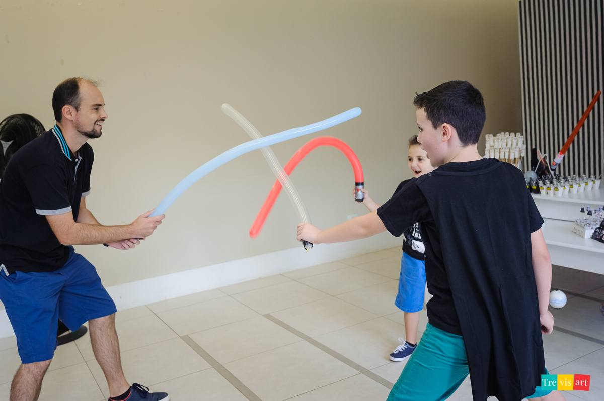 Foto festa de aniversario infantil de menino em condominio festa ao ar livre tema star wars