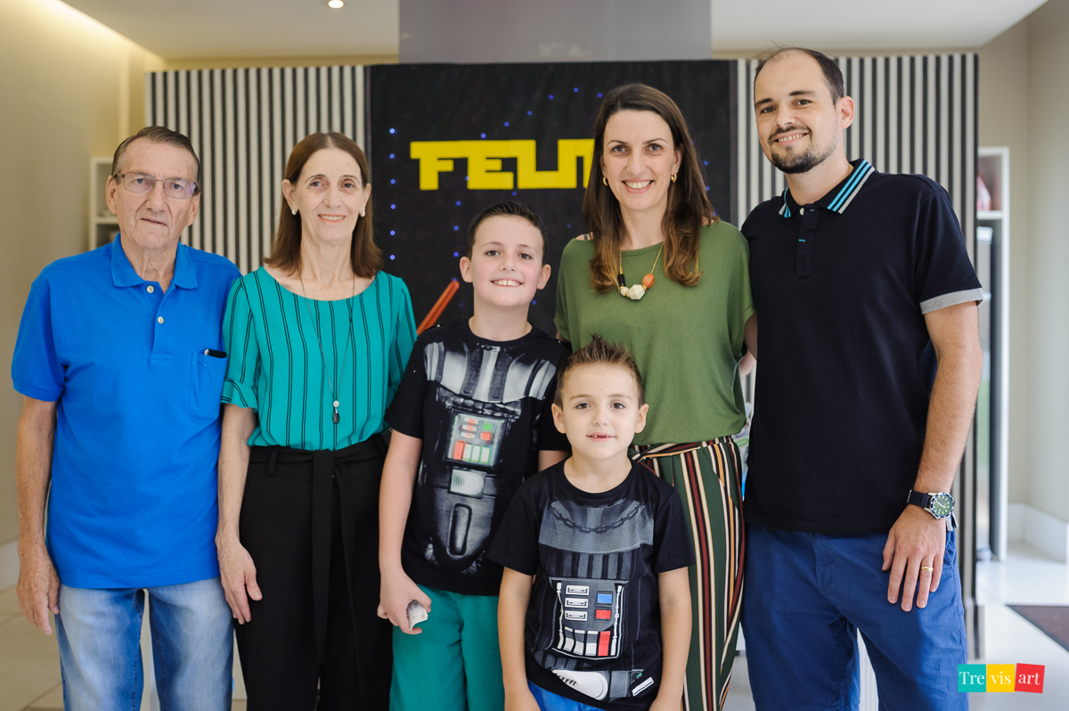 Foto festa de aniversario infantil de menino em condominio festa ao ar livre tema star wars