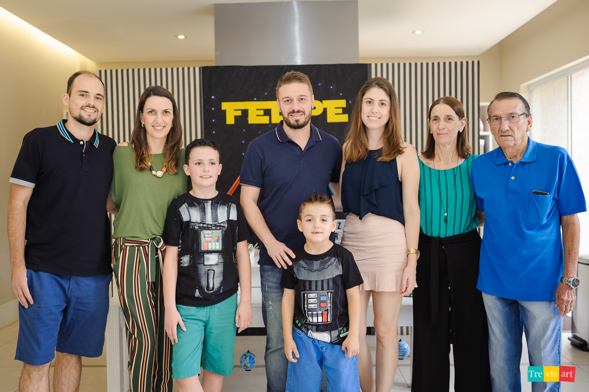 Foto festa de aniversario infantil de menino em condominio festa ao ar livre tema star wars