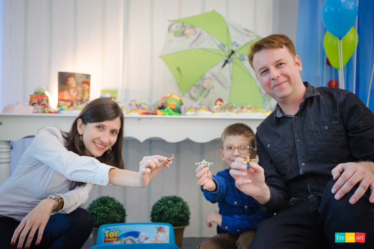 Fotografia festa de aniversario de menino em buffet infantil felizcidade em curitiba com tema de festa toy story