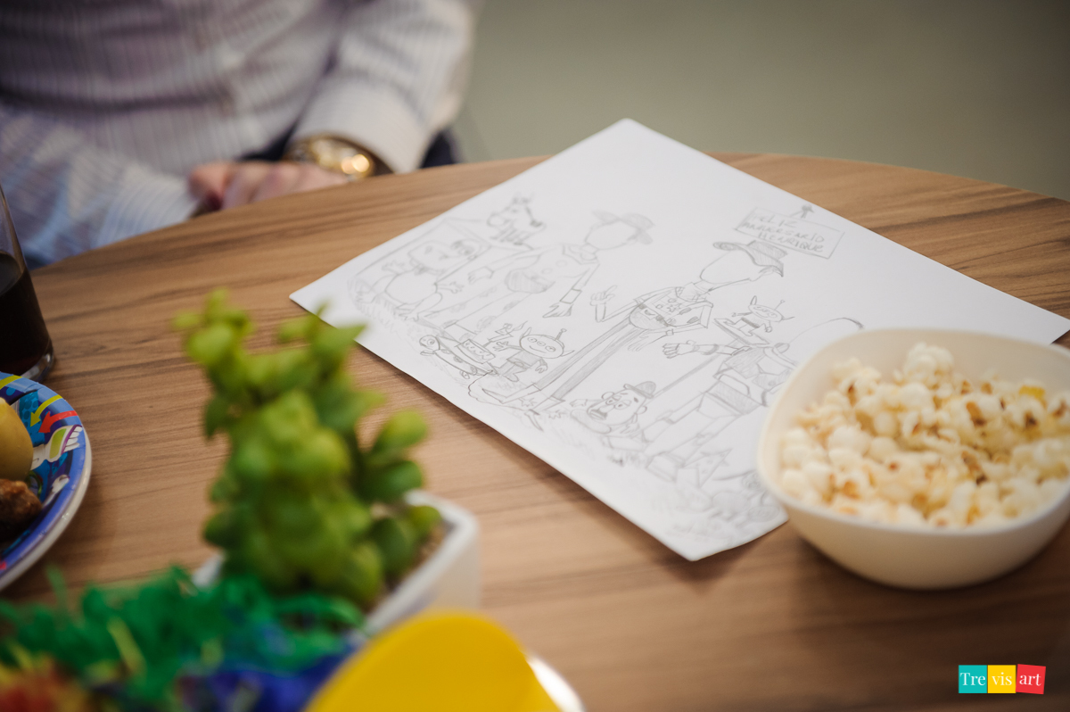 Fotografia festa de aniversario de menino em buffet infantil felizcidade em curitiba com tema de festa toy story