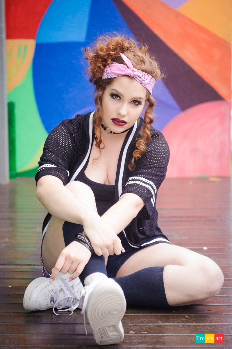 Fotografia de ensaio de 15 anos urbana