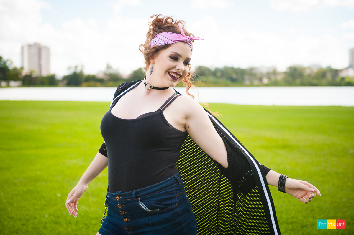 Fotografia de 15 anos no parque Barigui