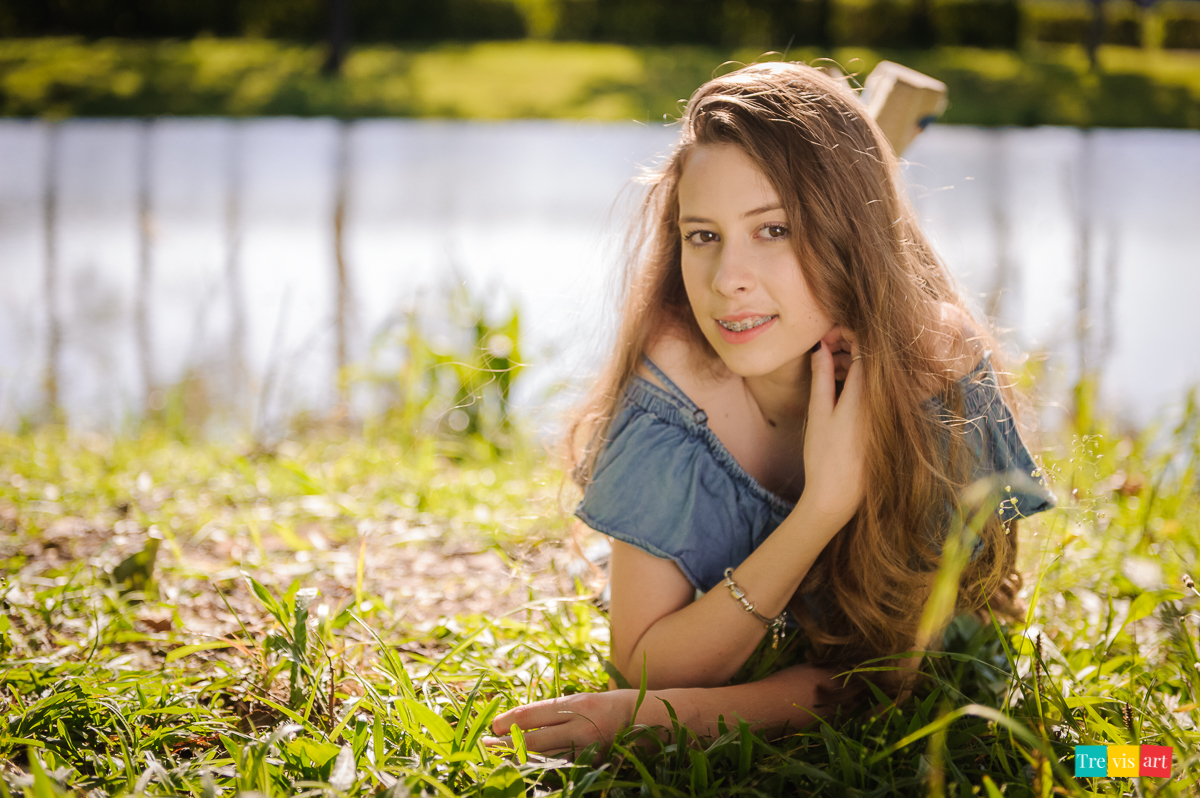 Fotografia de 15 anos num lago