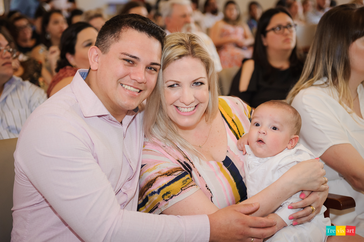 padrinhos no Batizado na igreja santissimo sacramento
