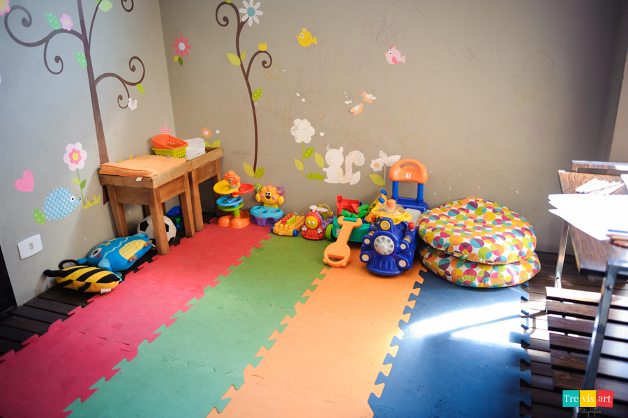 espaço infantil da festa de aniversário