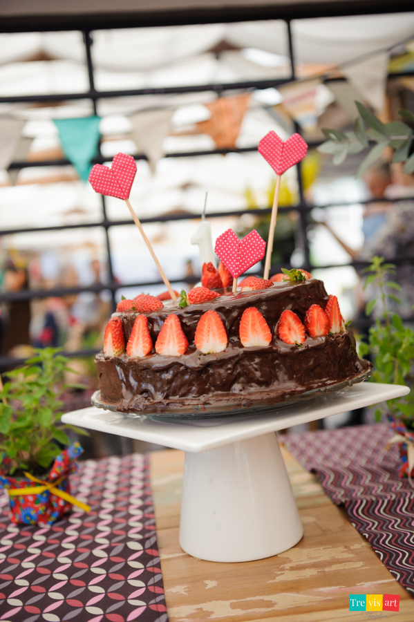 Foto do bolo do aniversario