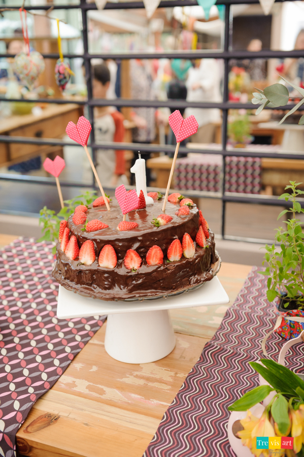 Foto do bolo da festa infantil