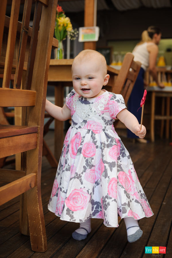 Foto primeiros passos na festa de aniversario