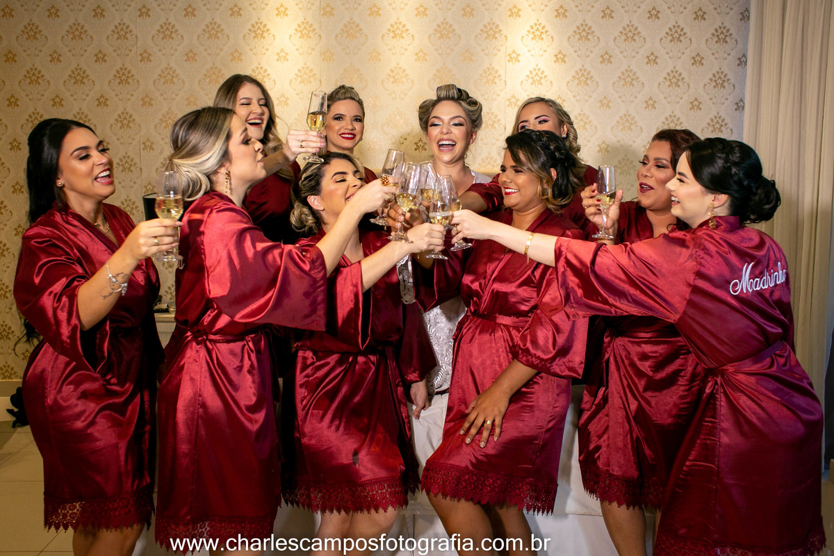 brinde com madrinhas
