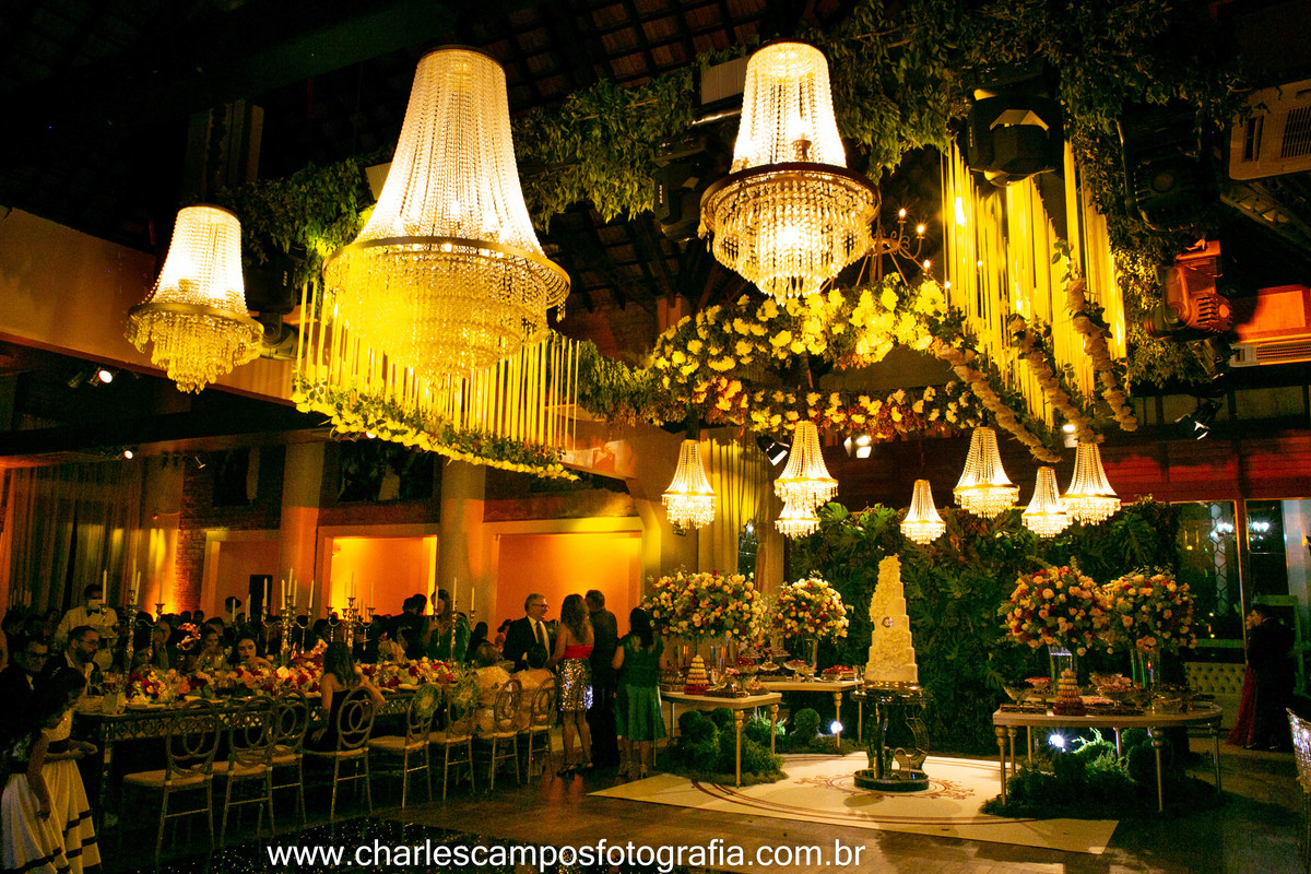 decoração de luxo em casamento