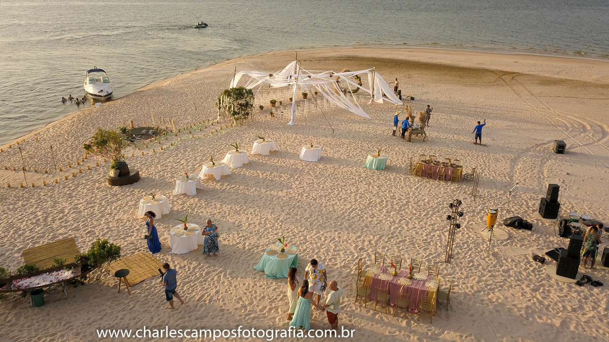casamento na praia no rio tapajós