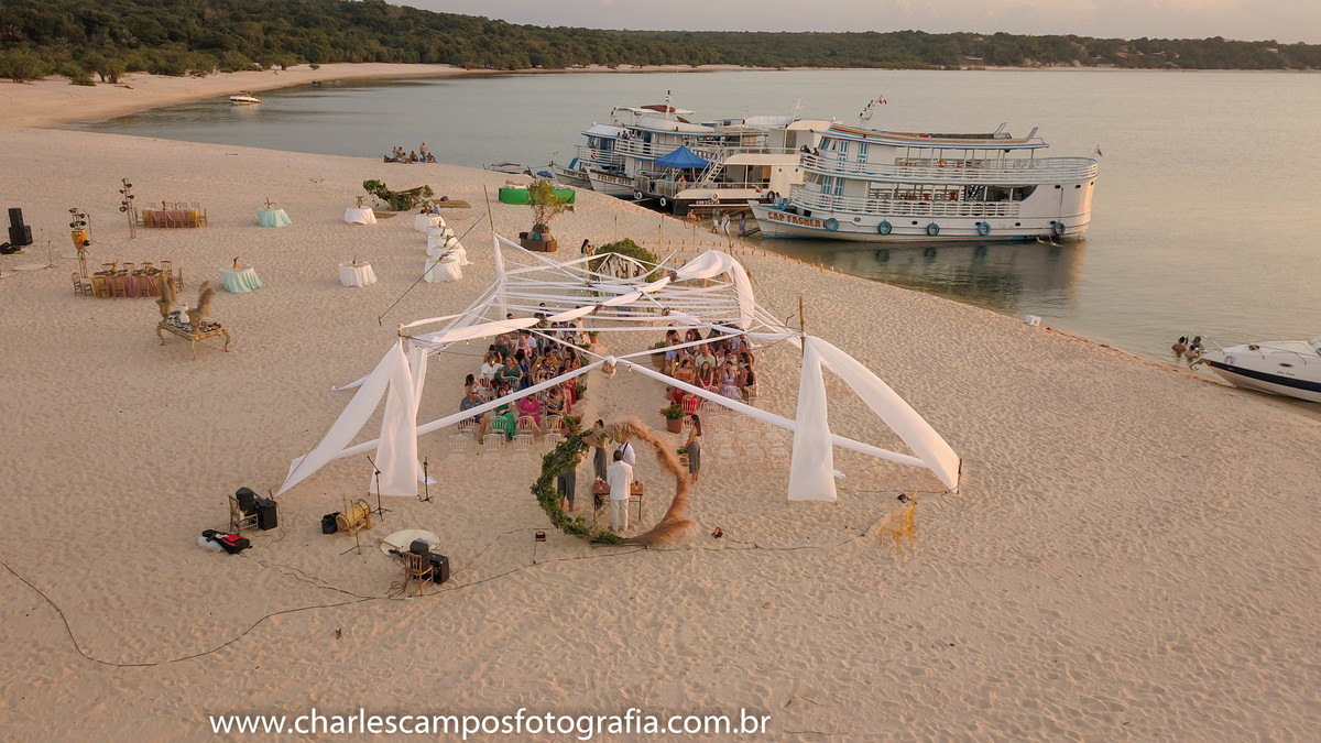casamento ao por do sol