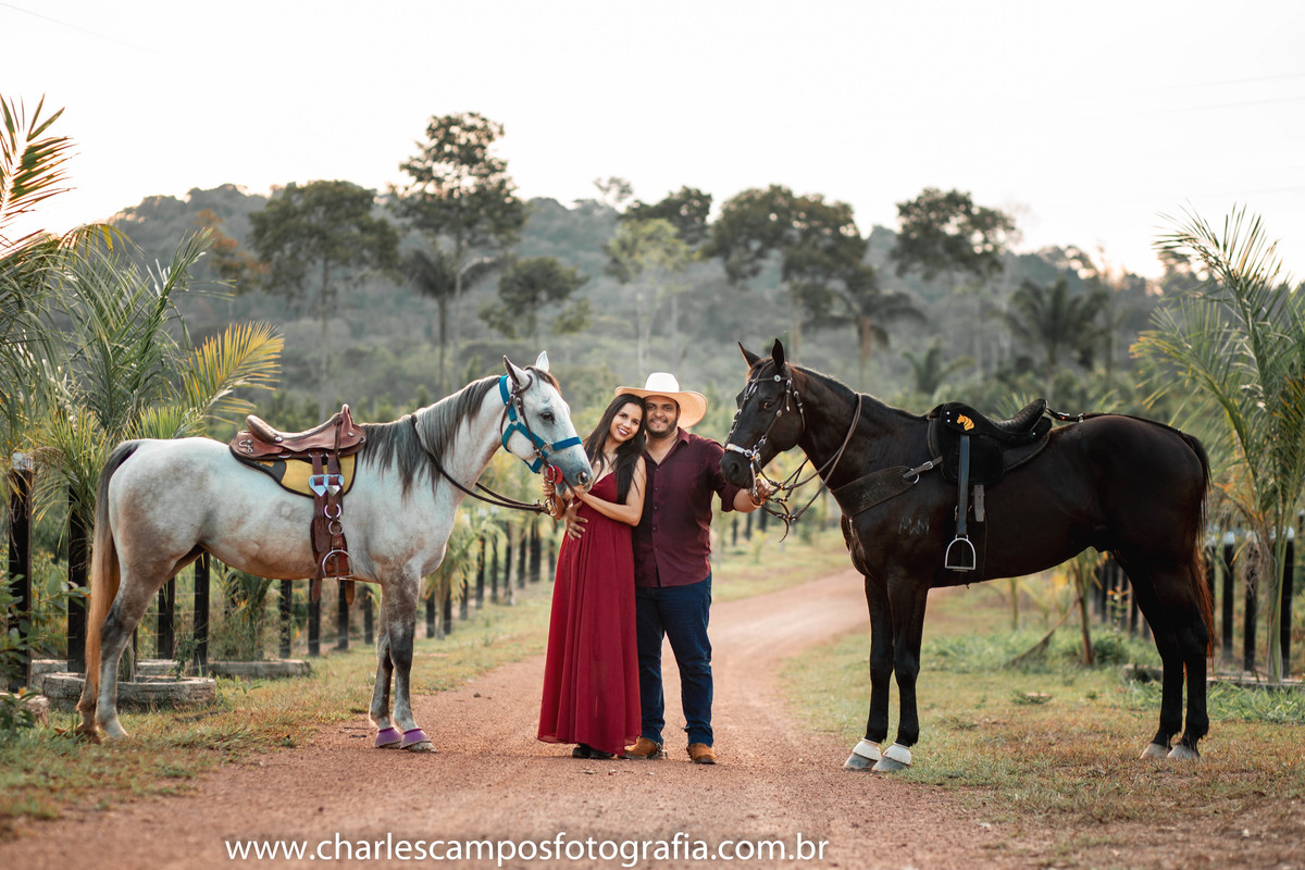 ensaio pre wedding com cavalos 