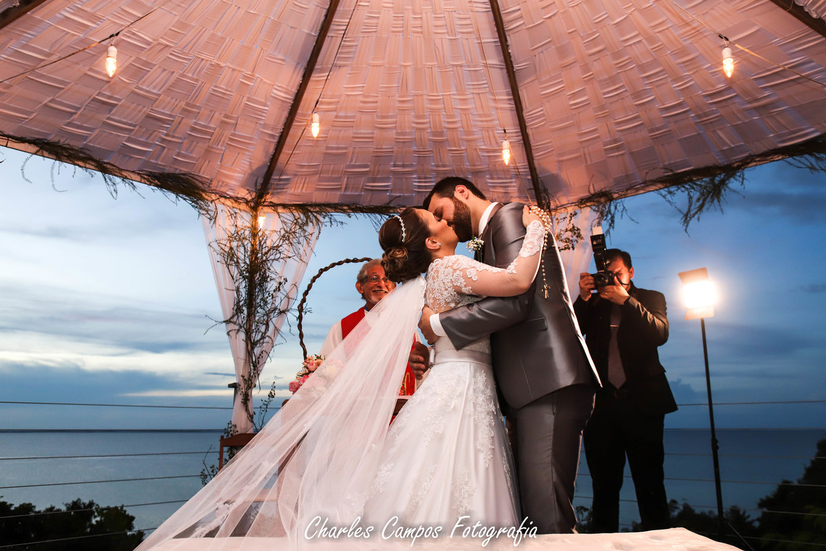 beijo de casamento