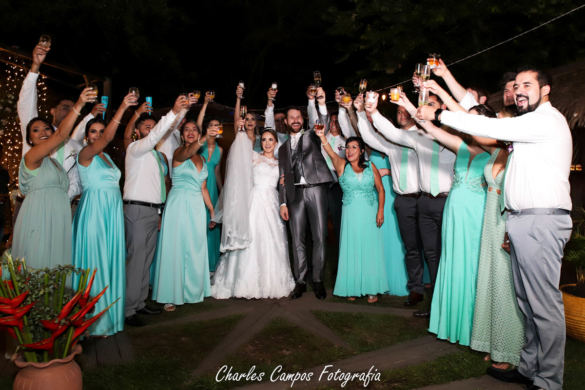 brinde dos padrinhos