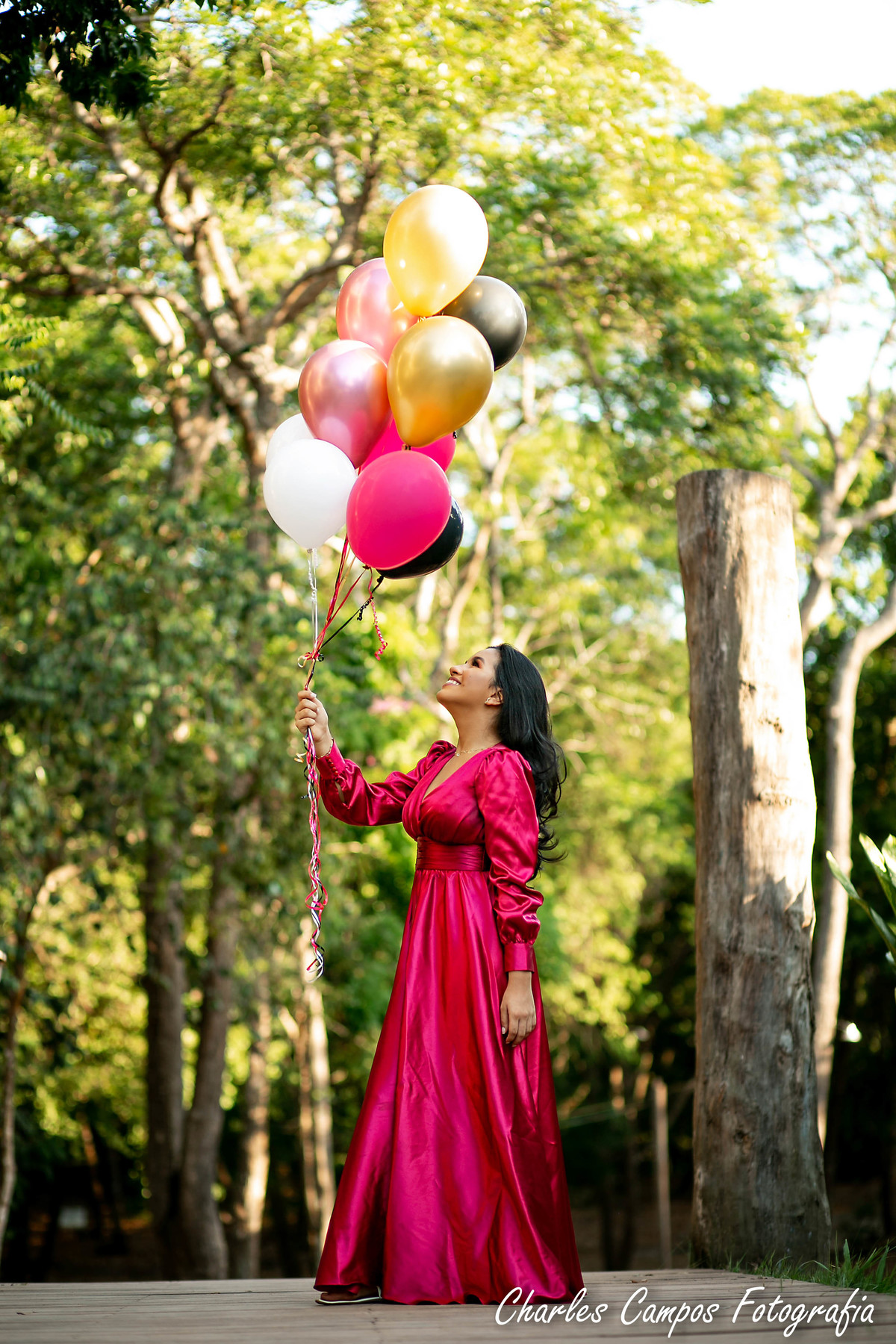 ensaio em ambiente aberto