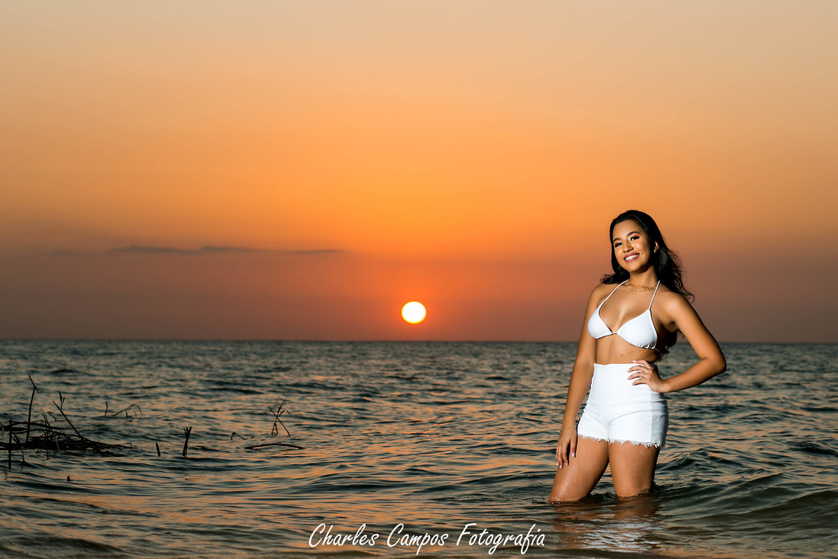 ensaio ao por do sol perolá do tapajós