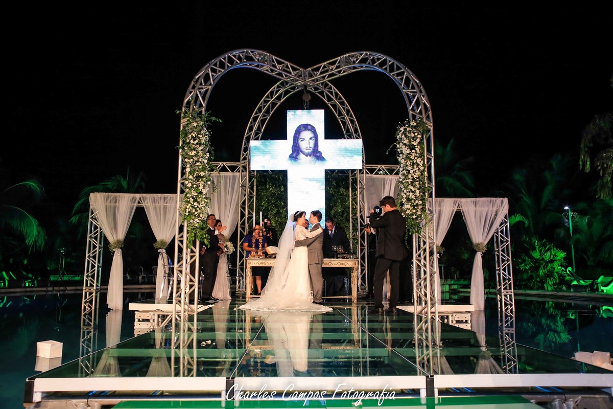 palco de casamento