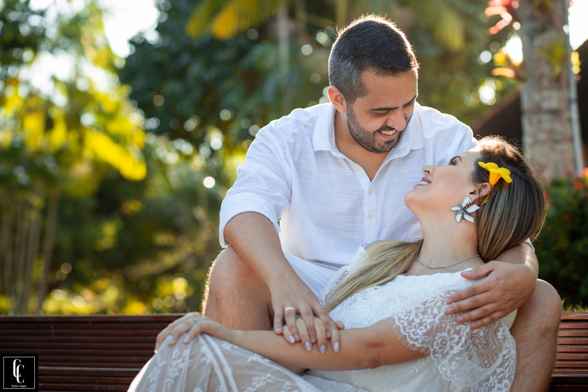 ensaio de casal na casa bella em alter do chão