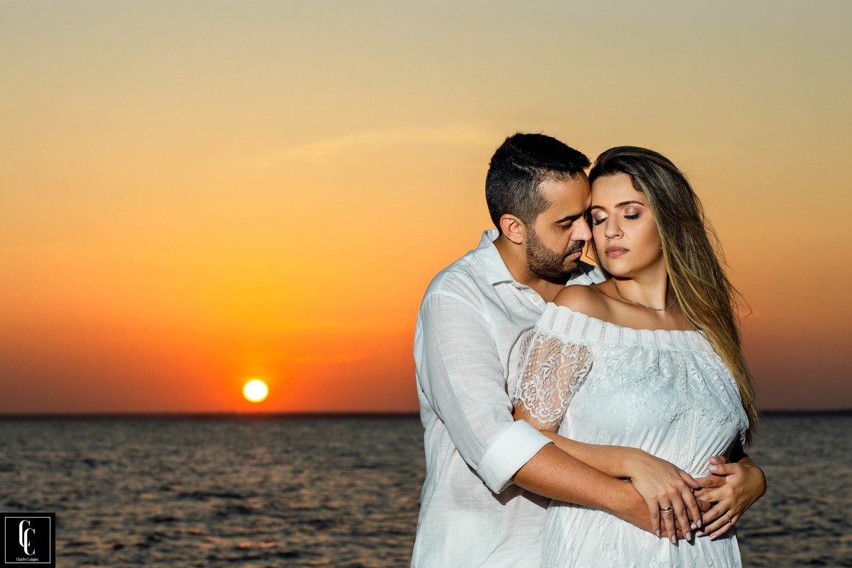 foto ao por do sol alter do chão